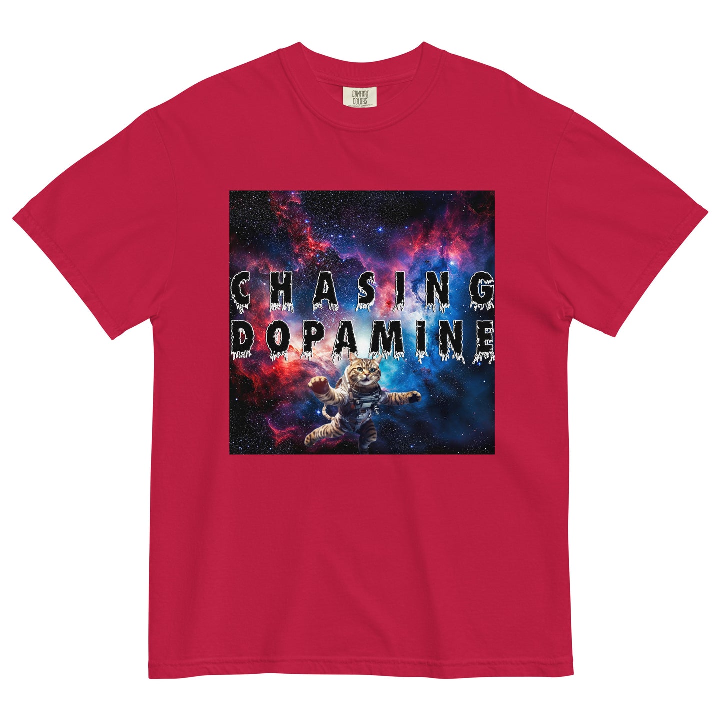 Chasing Dopamine Men’s Garment-Dyed Heavyweight Shirt