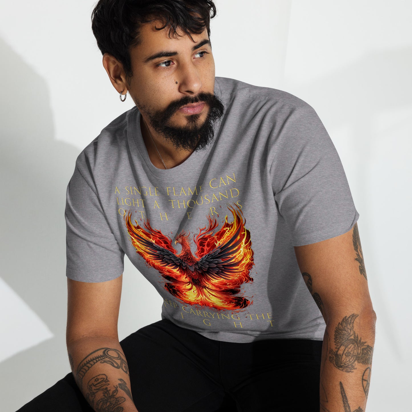 Phoenix Rising Men’s Premium Heavyweight Tee