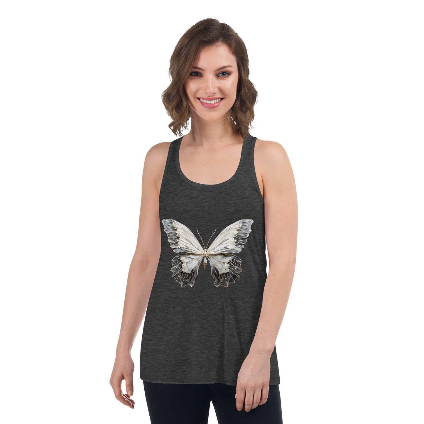 Butterfly Women's Flowy Racerback Tank